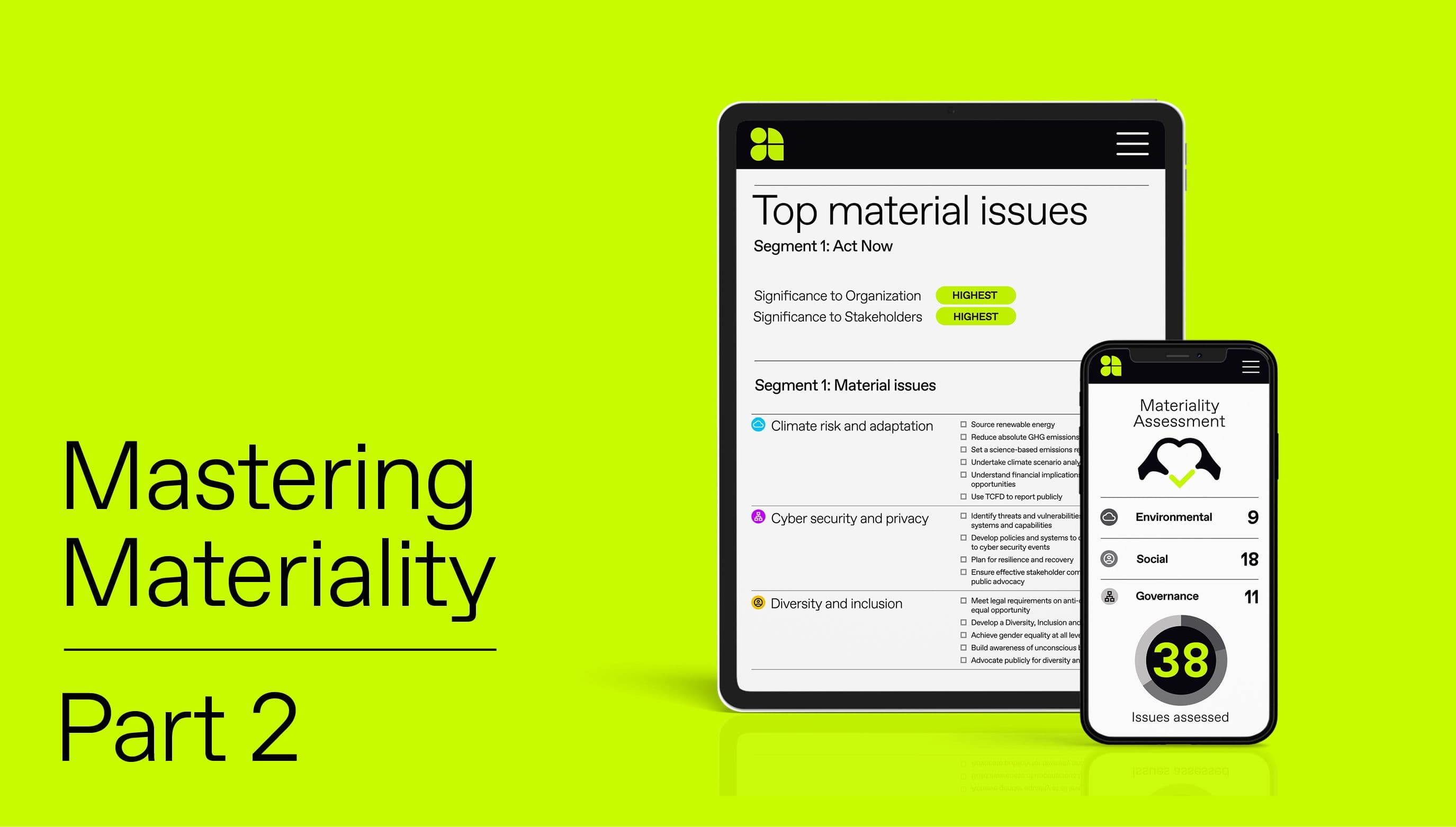 Mastering Materiality Part 2: Four key reasons to undertake a Materiality Assessment